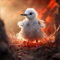 Arctic Tern chick Royalty Free Stock Photo