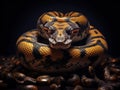 Ball python snake