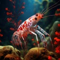 Banded boxer shrimp