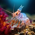 Banded boxer shrimp