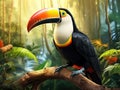 Beautiful tucan