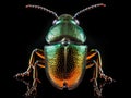 Carabus obsoletus Royalty Free Stock Photo