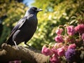 Eric the Jackdaw Royalty Free Stock Photo