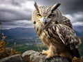 European Eagle Owl Royalty Free Stock Photo