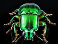 Green beetle