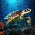 Hawksbill turtle