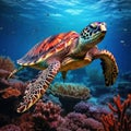 Hawksbill turtle