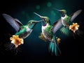 Humming Birds