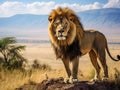Lion In Ngorongoro