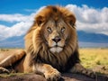 Lion In Ngorongoro