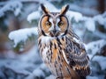 Long eared owl