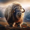 Muskox in