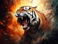 Tiger roar