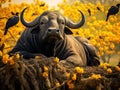 Wild African Buffalo Royalty Free Stock Photo