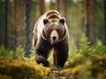 Wild brown bear Royalty Free Stock Photo