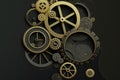 Gears and gizmos: engineering and machinations Royalty Free Stock Photo