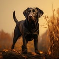 Labrador Portrait in the wild