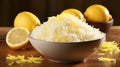 Fresh Lemon Zest - Bright Flavor Burst in Cooking with Generative AI