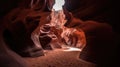 AI generated illustration of the majestic Navajo Upper Antelope Canyon - perfect wallpaper