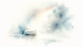 Noah\'s Ark. The Flood. Old Testament. Watercolor Biblical Illustration Royalty Free Stock Photo