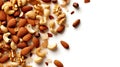 AI generated illustration of a pile of assorted nuts