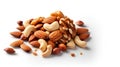AI generated illustration of a pile of assorted nuts