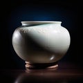 AI generated illustration of a Song Dynasty Ru Ware (Ru Yao) porcelain