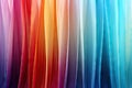 AI generated illustration of A vibrant abstract background featuring colorful undulating waves