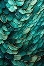 AI generated illustration of vibrant patterns as a background
