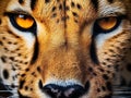 Ai Generated illustration Wildlife Concept of Cheetah Wild Cat