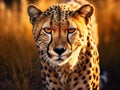 Ai Generated illustration Wildlife Concept of Cheetah Wild Cat