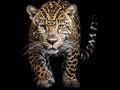 Ai Generated illustration Wildlife Concept of Jaguar ( panthera onca ) isolated Royalty Free Stock Photo