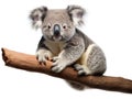 Ai Generated illustration Wildlife Concept of Koala Royalty Free Stock Photo