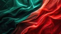 Abstract digital background or texture design of portuguese flag colors, Portugal national country symbol illustration wavy Royalty Free Stock Photo