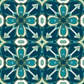 Arabic tile pattern for decoration