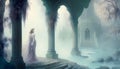 Ethereal Visions of a Shrouded Realm, Made with Generative AI