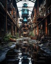 Capturing the Haunting Beauty of Abandoned Industrial Spaces