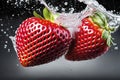 Strawberry is a fruit in the Rosaceae family