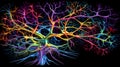 Twisted Neuron Network, Made with Generative AI