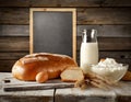 Dairy and bread products