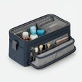 AI-Generated Image: Stylish Travel Bag for Modern Travelers Royalty Free Stock Photo
