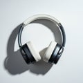 AI-Generated Image: Sleek Headphones for Modern Audio Experience Royalty Free Stock Photo