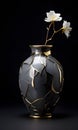 Golden Threads: A Kintsugi Vase