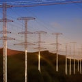 AI generated image - powerlines