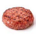 AI Generated Image of Homemade Artisan Beef Burger Patty Royalty Free Stock Photo