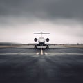 AI generated image of luxury business jet Royalty Free Stock Photo