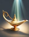 A genie lamp