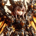 AI-Generated Image, Mechanical Majesty: Majestic Automaton