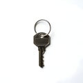 AI Generated Image - Metal Key with Ring Attached Royalty Free Stock Photo