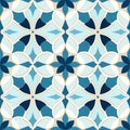 Moroccan mosaic pattern tile pattern for decoration Royalty Free Stock Photo